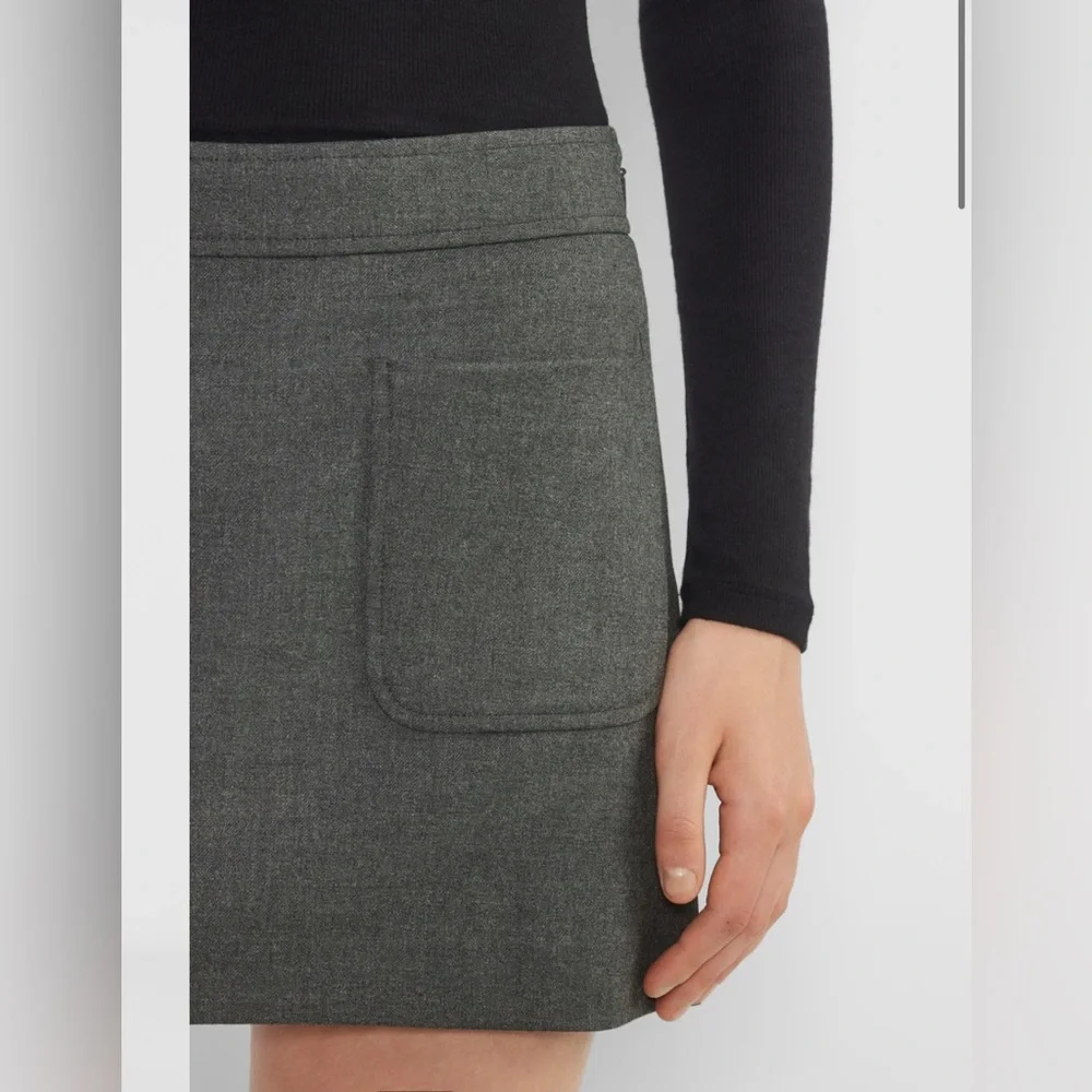 Aritzia wilfred Ardor skirt charcoal size 6 - Picture 2 of 10